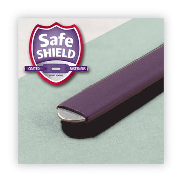 Smead® End Tab 1" Expansion Pressboard File Folder With Two Safeshield Coated Fasteners, Straight Tab, Legal Size, Gray-green, 25-bx freeshipping - TVN Wholesale